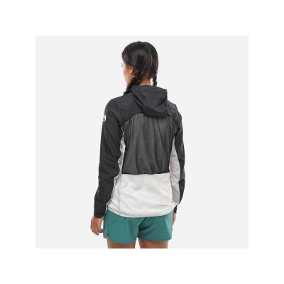 6. MILLET Intense Windbreaker Jacke W Damenjacke Weiß Schwarz