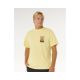 6. RIP CURL Search Dawn Tee Gelbes Herren-T-Shirt