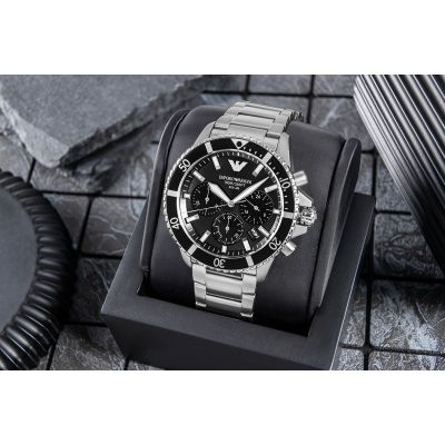 5. Herrenuhr EMPORIO ARMANI World Explorer AR11739 + Box