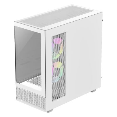 11. GameMax NEX C51 WH Computersicherheit & Halterungen Weiß