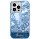 3. Guess GUHCP14LHGPLHB iPhone 14 Pro 6.1" Blau/Blau Hardcase Porcelain Collection