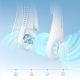 7. Jisulife Nackenventilator 3 4000mAh Tragbarer Nackenventilator - Grau