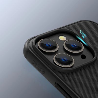 9. Nillkin Super Frosted Shield Pro Hülle für iPhone 14 Pro Rückseite blau