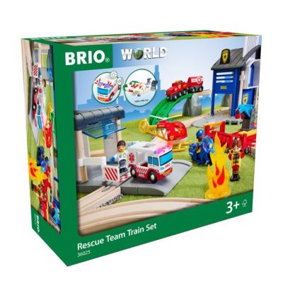 3. BRIO Rettungsteam-Zugset
