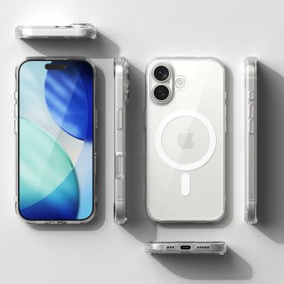 5. Ringke Fusion Magnetic MagSafe Case für iPhone 17 - Transparent
