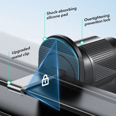 5. ESR OmniLock MagSafe Kfz-Lüftungshalterung – Schwarz