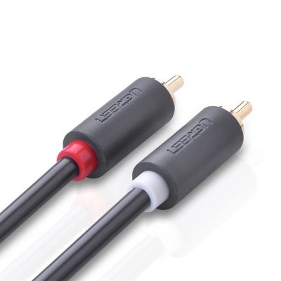 7. Ugreen AV104 10518 Audiokabel 2RCA (männlich) / 2RCA (männlich) 2 m – grau