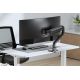 10. Neomounts DS70S-950BL1 Monitorhalterung/Ständer 124,5 cm (49") Schreibtisch Schwarz