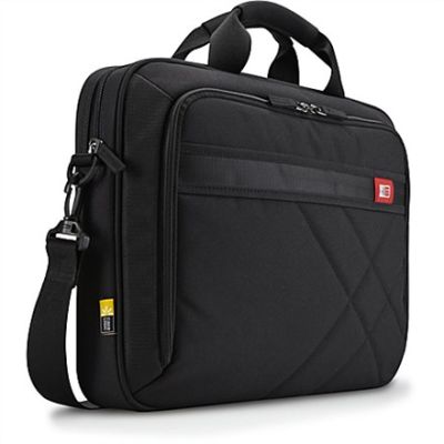 10. Case Logic DLC-115 Schwarze Messenger-Hülle, 39,6 cm (15,6 Zoll), Schwarz