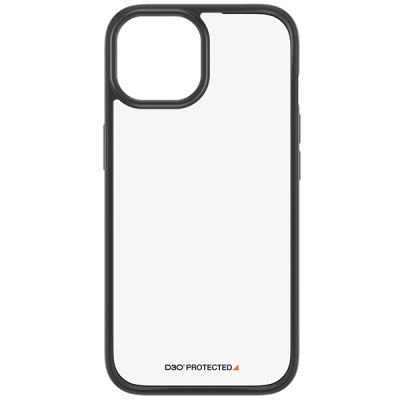 2. Militärzertifizierte PanzerGlass ClearCase iPhone 15-Hülle – Transparent und Schwarz
