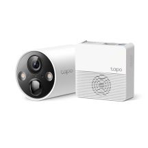 TP-LINK TAPO C420S1 Netzwerkkamera – 2K, staub- und wasserabweisend, Tag-/Nachtmodus, Audio, WLAN