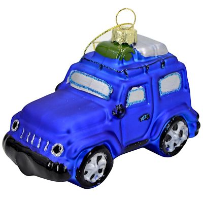 3. GLASFORM-BAUMHÄNGER GELÄNDEWAGEN SASKA GIFT & DECOR