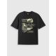 5. Locker geschnittenes Damen-T-Shirt mit Aufdruck 4F 4FRSS26TTSHF3705-20S