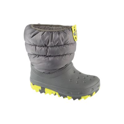 Crocs Classic Neo Puff Boot Kinder 207275-0DA Grau 29/30