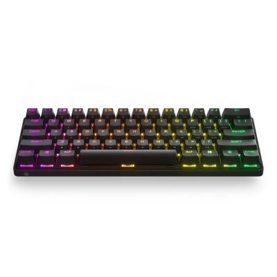SteelSeries Apex Pro Gaming-Tastatur, Mini-Gaming-Tastatur, RGB-LED-Licht, US-kabellos, OmniPoint, einstellbarer mechanischer Schalter, Bluetooth-Kabellose Verbindung