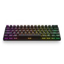 SteelSeries Apex Pro Gaming-Tastatur, Mini-Gaming-Tastatur, RGB-LED-Licht, US-kabellos, OmniPoint, einstellbarer mechanischer Schalter, Bluetooth-Kabellose Verbindung