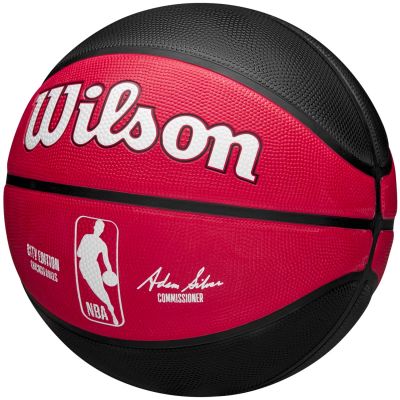 3. Wilson NBA Team City Edition Chicago Bulls Basketball WZ4024205XB