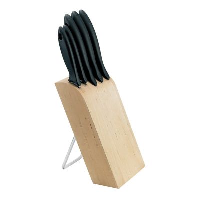 2. 5-teiliges Messerset im Block FISKARS 1023782 Essential