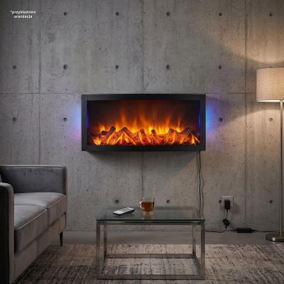 3. Dekorative Laterne mit LED-Zeitschaltuhr für Kamin, 50 x 23 cm