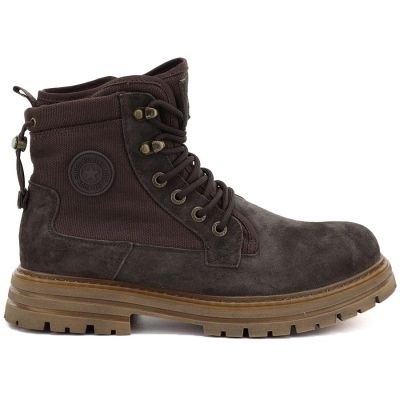 7. Braune Herren-Lederstiefel ohne Futter, Big Star UU174254