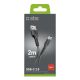 3. SBS TECABLETC220K USB-A - USB-C-Kabel 2 m - Schwarz