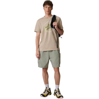 6. Herren-T-Shirt 4F M2822 beige 4FWSS26TTSHM2822 83S