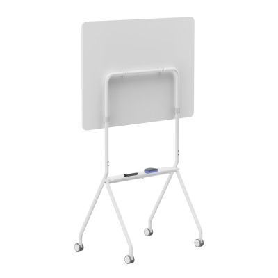 9. Ergo Office mobiles Whiteboard, Querformat, weiß, einseitig, mit Ablage, Abmessungen 1190 x 790 mm, ER-306