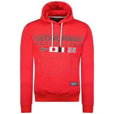 Geographical Norway Great DB 317 M Sweatshirt WY8613H/GN-Rot