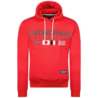 Geographical Norway Great DB 317 M Sweatshirt WY8613H/GN-Rot