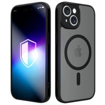 3mk Misty MagCase für iPhone 15 - Schwarz