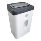 16. HP ONESHRED Auto 200CC Papiervernichter, Weiß und Grau