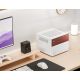 4. Jonsbo N4 WHITE Micro Tower Computer Security & Holders White