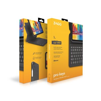 8. ZAGG Tastaturhülle für iPad Air 10,9" 4/5G und iPad Pro 11" M4 (2024)