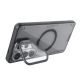 5. Nillkin Iceblade Prop Magnetische Hülle mit Kameraabdeckung und Ständer, kompatibel mit MagSafe für Samsung Galaxy S26 Ultra – Transparent Schwarz