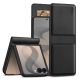 Tech-Protect Brieftaschenhülle für Samsung Galaxy Z Flip 8 - Schwarz