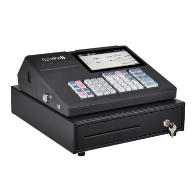 4. Olympia K200 Kasse mit direkter Thermodarstellung, 10000+ LED-Anzeige