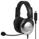 3. Koss SB45 USB-Headset mit Kabel und Kopfbügel, geeignet für Büro/Callcenter, Schwarz/Silber