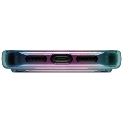 4. Uniq Iridescia Hülle für iPhone 17 Pro Magclick Charging - Mehrfarbig