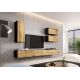 6. TV-Schrank VIGO '140' 30/140/40 schwarz/wotan Eiche
