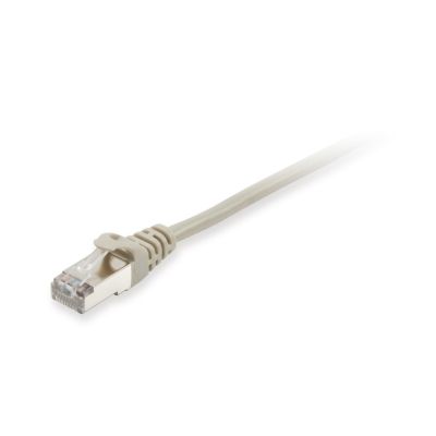 Equipment - Patchkabel - RJ-45 (M) auf RJ-45 (M) - 5,0 m - SFTP, PiMF - CAT 6 - Umspritztes Kabel - Grau (30 Stück Packung) (635504)