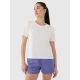 2. Schnelltrocknendes Oversize-Trainings-T-Shirt für Damen 4F 4FRSS25TFTSF1236-11S