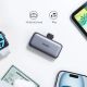 17. Ugreen PB503 5000 mAh Powerbank mit USB-C-Anschluss und integriertem USB-C-Anschluss – Grau