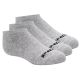 3. Skechers 3er-Pack Unisex Non Terry No Show S114041-020 Grau 39-42