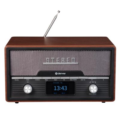 Denver MDA-525DW Personal CD Player Wood