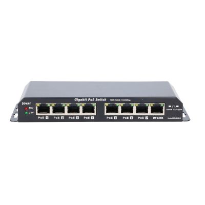 EXTRALINK KRATOS SWITCH POE GIGABIT 8 PORTS 24V