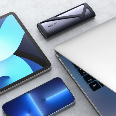 2. Ugreen CM400 90264 Caddy für M.2 SSD mit USB-C 3.2-Anschluss – Grau