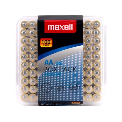 MAXELL Alkaline AA LR6 Alkaline-Batterie 100 Stück (10x10 Stück)