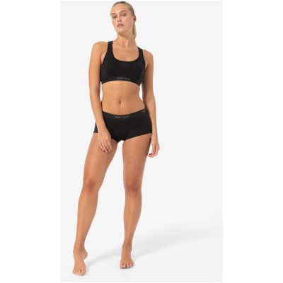 Damen-Thermo-Unterhosen Super.natural Tundra175 Hipster 2Pack – jet black/jet black, Größe: S