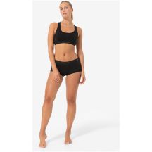 Damen-Thermo-Unterhosen Super.natural Tundra175 Hipster 2Pack – jet black/jet black, Größe: S