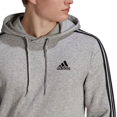 19. adidas Essentials Fleece 3-Streifen Hoodie M GK9084